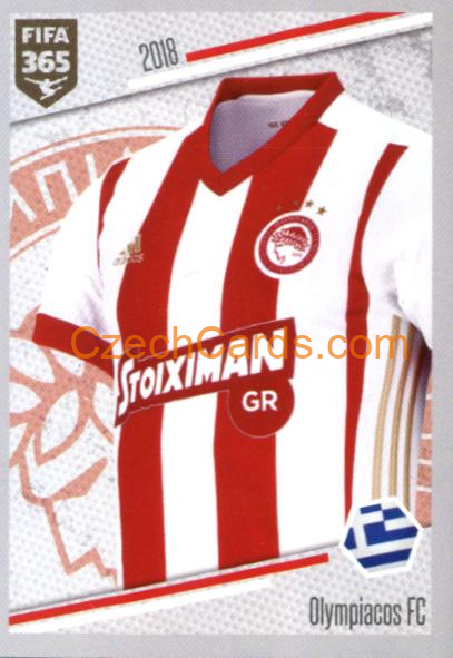 Olympiacos FC - Shirt 2018 Panini FIFA 365 sticker #303
