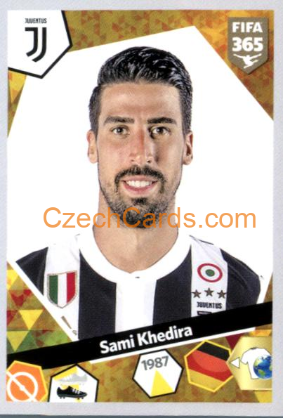 Sami Khedira 2018 Panini FIFA 365 sticker #334