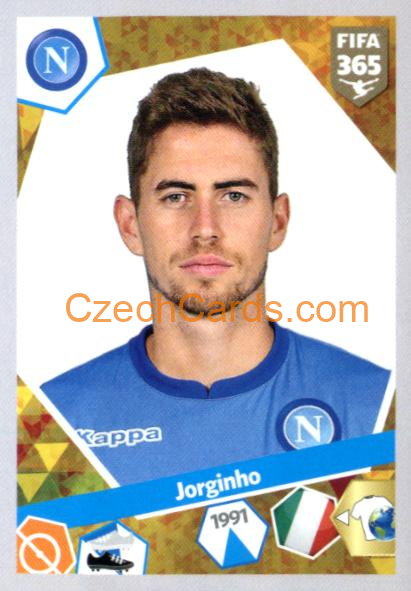 Jorginho 2018 Panini FIFA 365 sticker #354