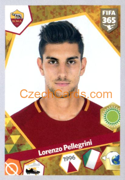 Lorenzo Pellegrini 2018 Panini FIFA 365 sticker #374