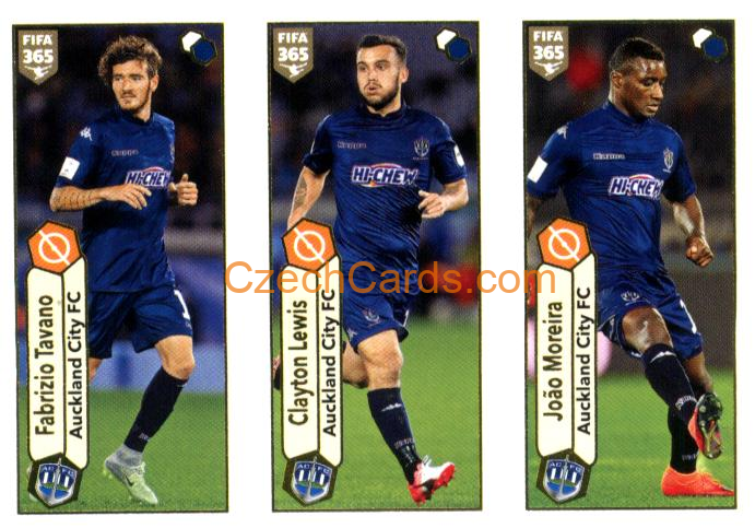 Tavano / Lewis / Moreira 2018 Panini FIFA 365 sticker #537