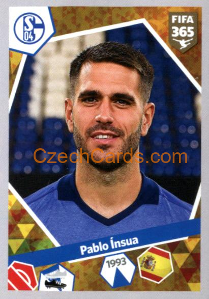 Pablo Ínsua 2018 Panini FIFA 365 sticker #E4