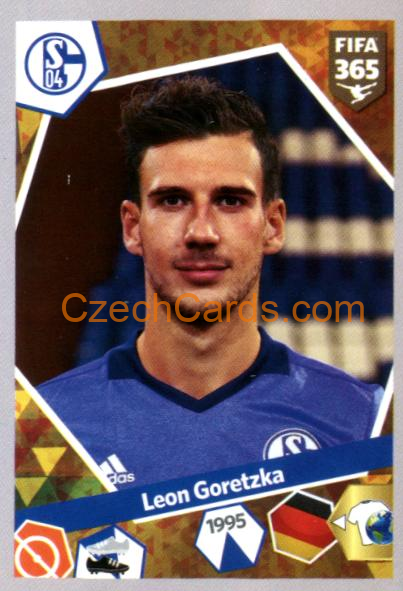 Leon Goretzka 2018 Panini FIFA 365 sticker #E12