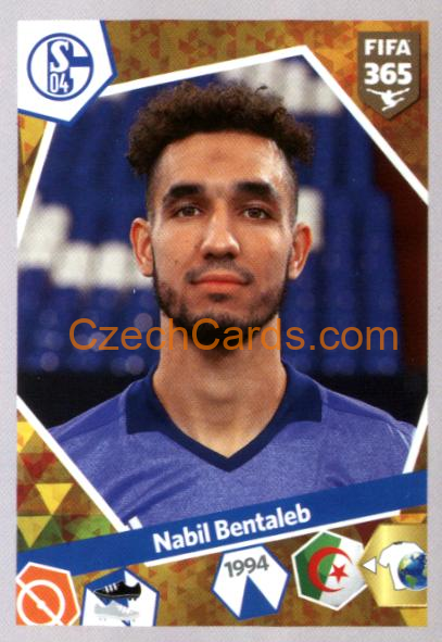 Nabil Bentaleb 2018 Panini FIFA 365 sticker #E13