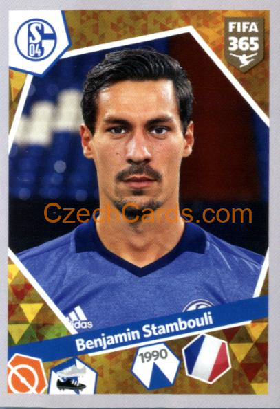 Benjamin Stambouli 2018 Panini FIFA 365 sticker #E15