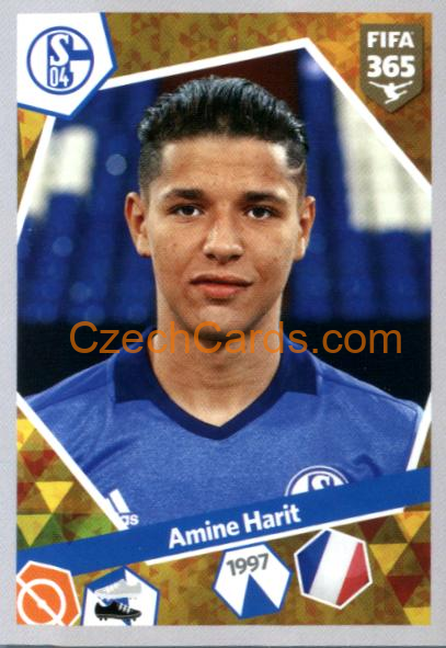 Amine Harit 2018 Panini FIFA 365 sticker #E17