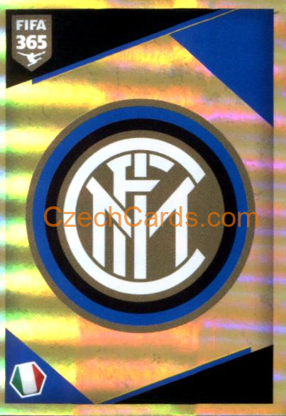 FC Internazionale - Logo 2018 Panini FIFA 365 sticker foil #E22
