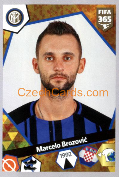 Marcelo Brozović 2018 Panini FIFA 365 sticker #E32