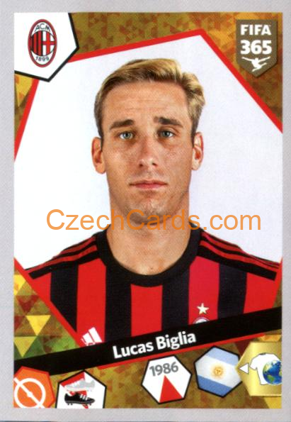 Lucas Biglia 2018 Panini FIFA 365 sticker #E52