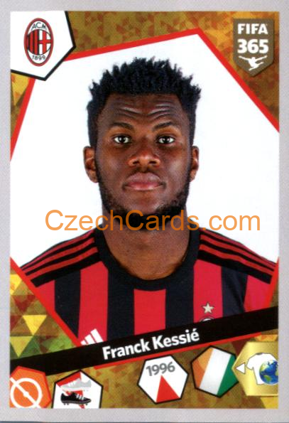 Franck Kessié 2018 Panini FIFA 365 sticker #E54
