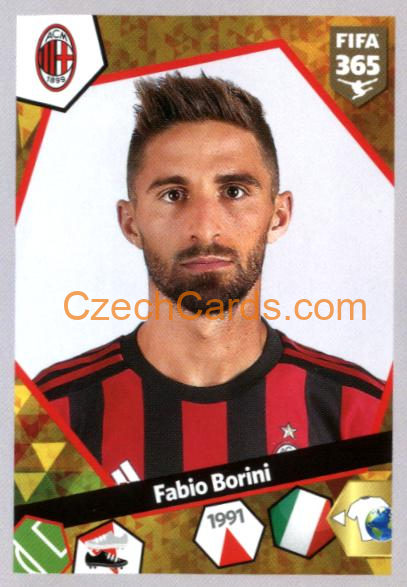 Fabio Borini 2018 Panini FIFA 365 sticker #E59