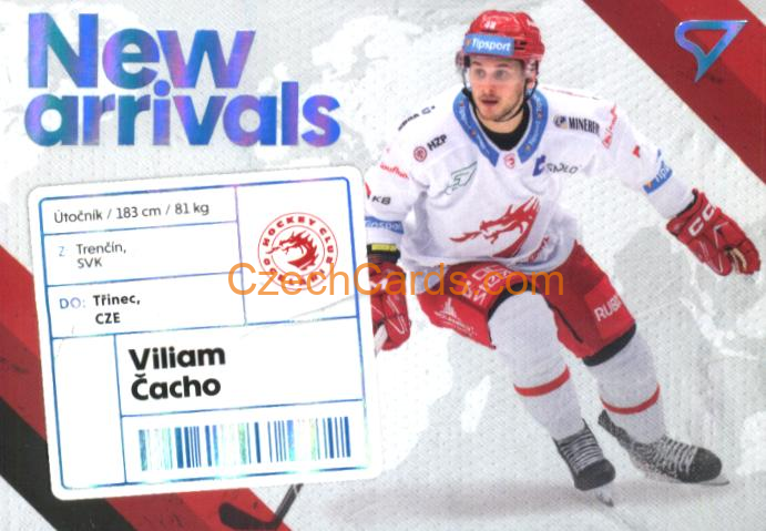 VILIAM ČACHO 2023/24 SportZoo Tipsport ELH NEW ARRIVAL #NA-01