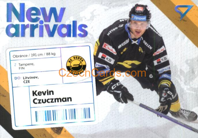KEVIN CZUCZMAN 2023/24 SportZoo Tipsport ELH NEW ARRIVAL #NA-15