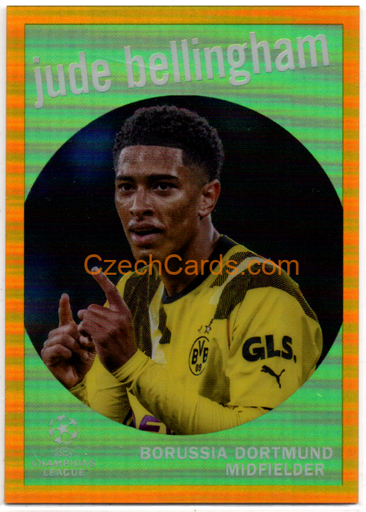 Jude Bellingham 2022/23 Topps Chrome Club Competitions Gold xx/50 #59-5