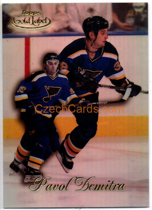Pavol Demitra 1998/99 Topps Gold Label Class 1 #29