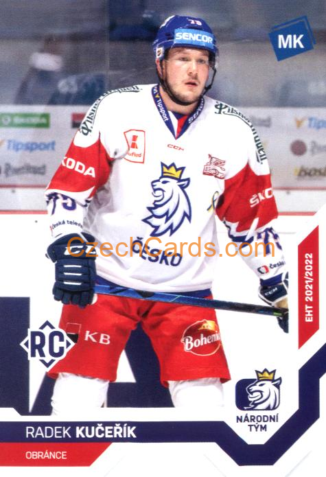 Radek Kučeřík 2021/22 MK Národní Tým #21