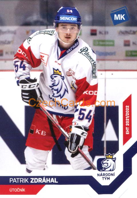 Patrik Zdráhal 2021/22 MK Národní Tým #28