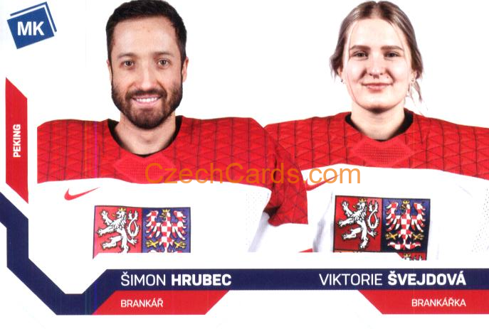 Hrubec / švejdová 2021/22 MK Národní Tým #77