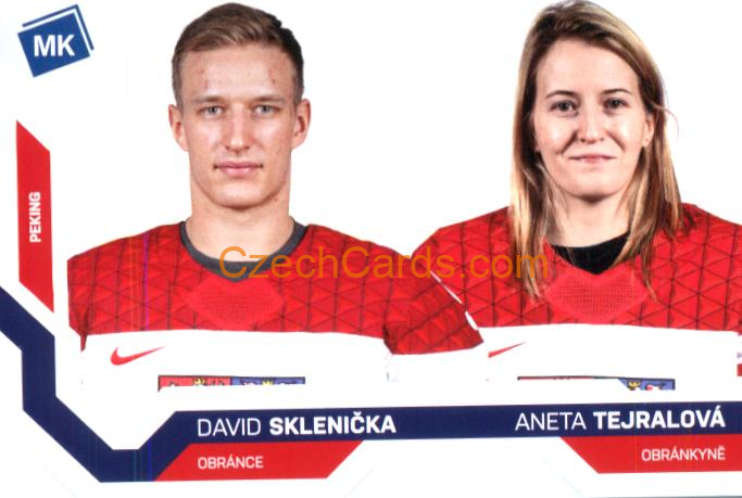 Sklenička / Tejralová 2021/22 MK Národní Tým #85