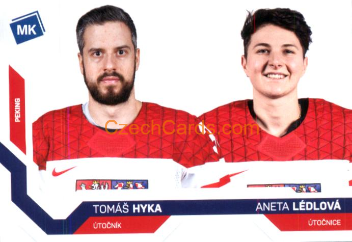 Hyka / Lédlová 2021/22 MK Národní Tým #89