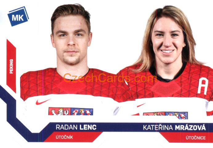 Lenc / Mrázová 2021/22 MK Národní Tým #92