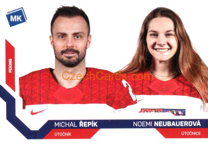 Řepík / Neubauerová 2021/22 MK Národní Tým #93