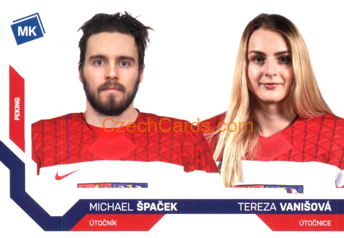 Špaček / Vanišová 2021/22 MK Národní Tým #98
