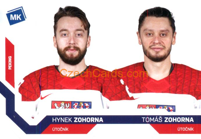 H. Zohorna / T. Zohorna 2021/22 MK Národní Tým #99