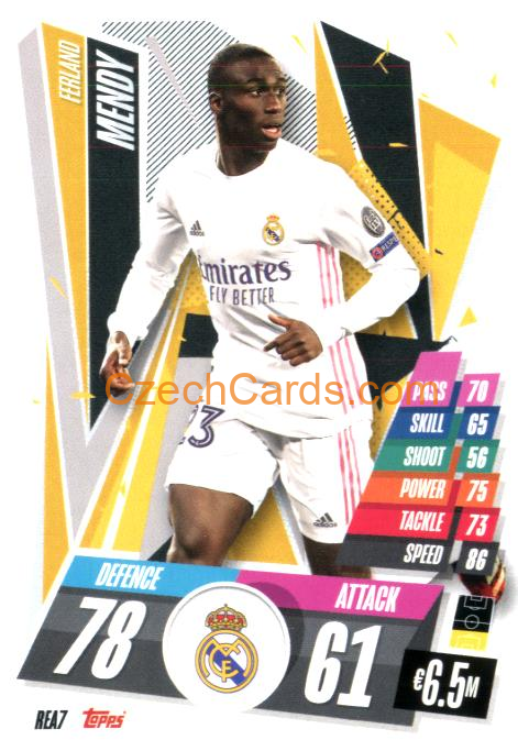 Ferland Mendy 2020/21 Match Attax #REA7