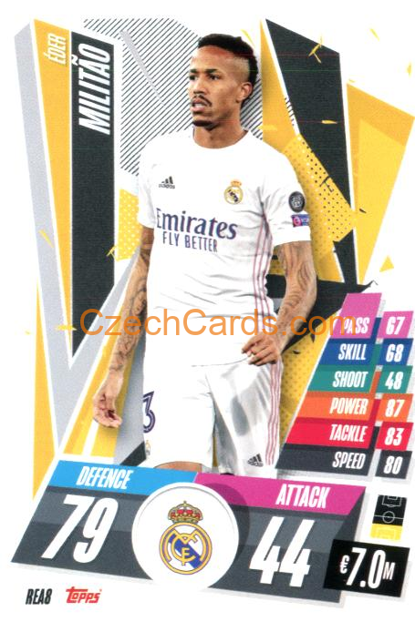 Éder Militão 2020/21 Match Attax #REA8
