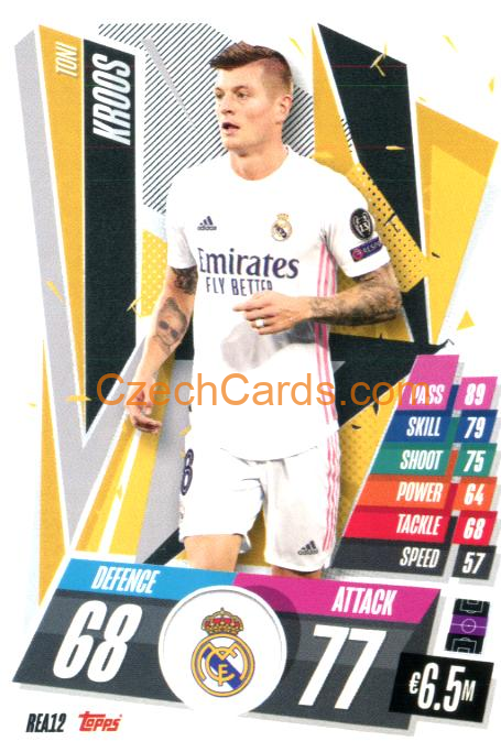 Toni Kroos 2020/21 Match Attax #REA12