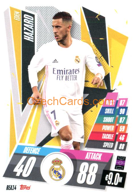 Eden Hazard 2020/21 Match Attax #REA14