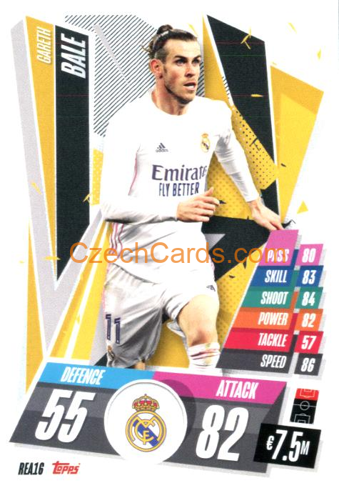 Gareth Bale 2020/21 Match Attax #REA16