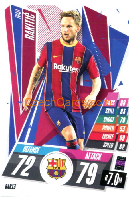 Ivan Rakitić 2020/21 Match Attax #BAR13