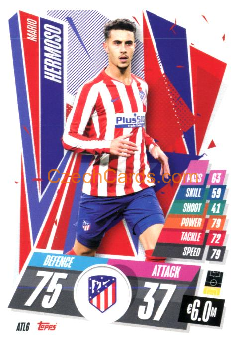 Mario Hermoso 2020/21 Match Attax #ATL6
