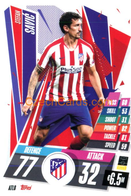 Stefan Savić 2020/21 Match Attax #ATL8