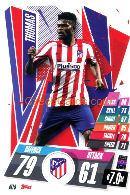 Thomas Partey 2020/21 Match Attax #ATL9