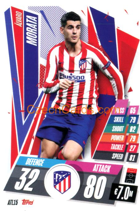 Álvaro Morata 2020/21 Match Attax #ATL15
