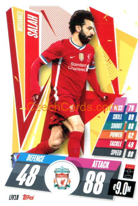 Mohamed Salah 2020/21 Match Attax #LIV18
