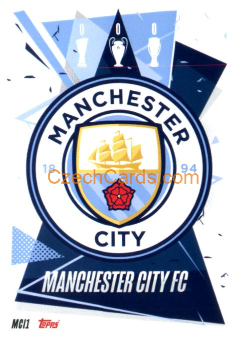 Team Badge 2020/21 Match Attax #MCI1