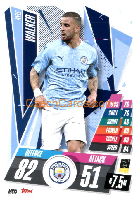 Kyle Walker 2020/21 Match Attax #MCI5