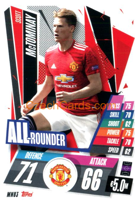 Scott McTominay 2020/21 Match Attax #MNU3