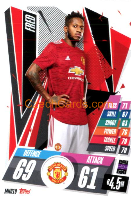 Fred 2020/21 Match Attax #MNU10