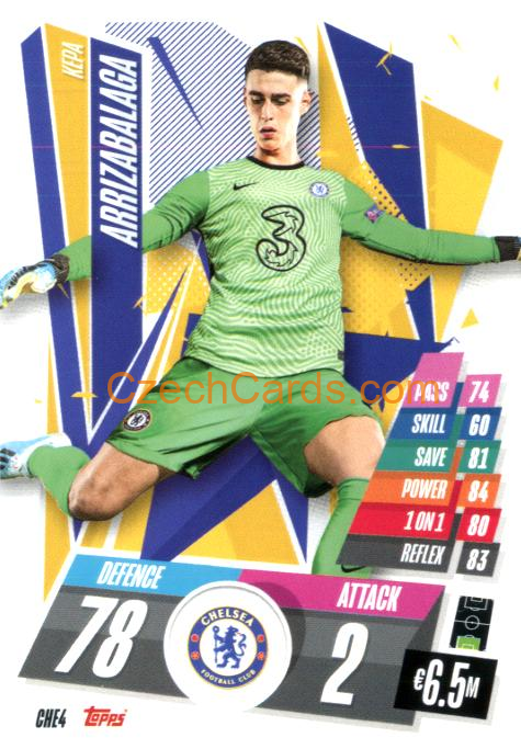 Kepa Arrizabalaga 2020/21 Match Attax #CHE4