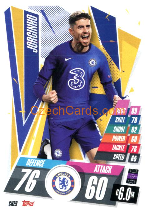 Jorginho 2020/21 Match Attax #CHE9