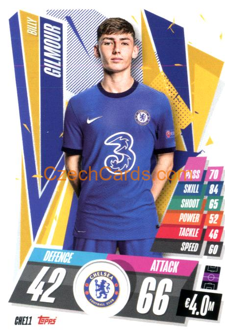 Billy Gilmour 2020/21 Match Attax #CHE11