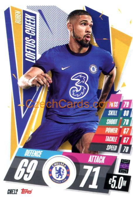 Ruben Loftus-Cheek 2020/21 Match Attax #CHE12