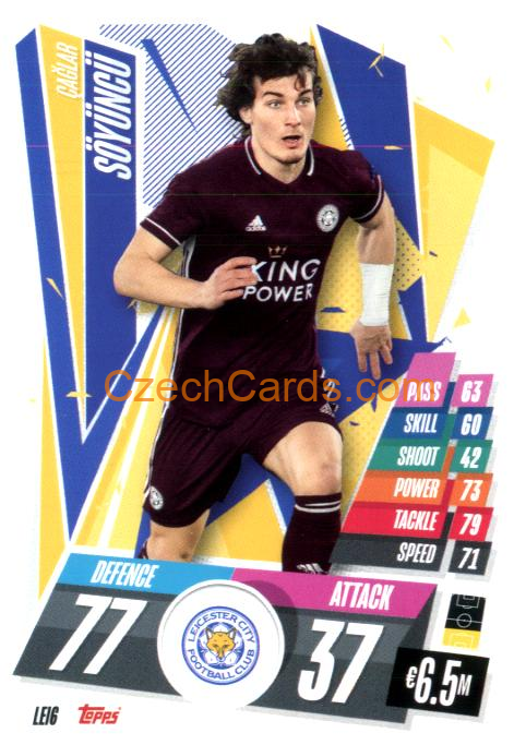 Çağlar Söyüncü 2020/21 Match Attax #LEI6