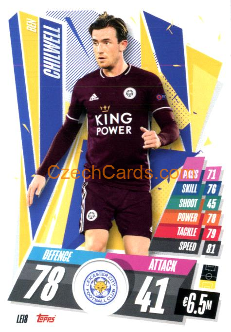 Ben Chilwell 2020/21 Match Attax #LEI18