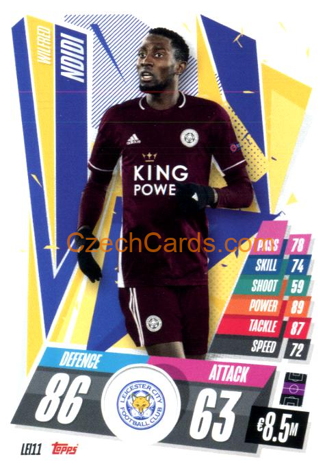 Wilfred Ndidi 2020/21 Match Attax #LEI11